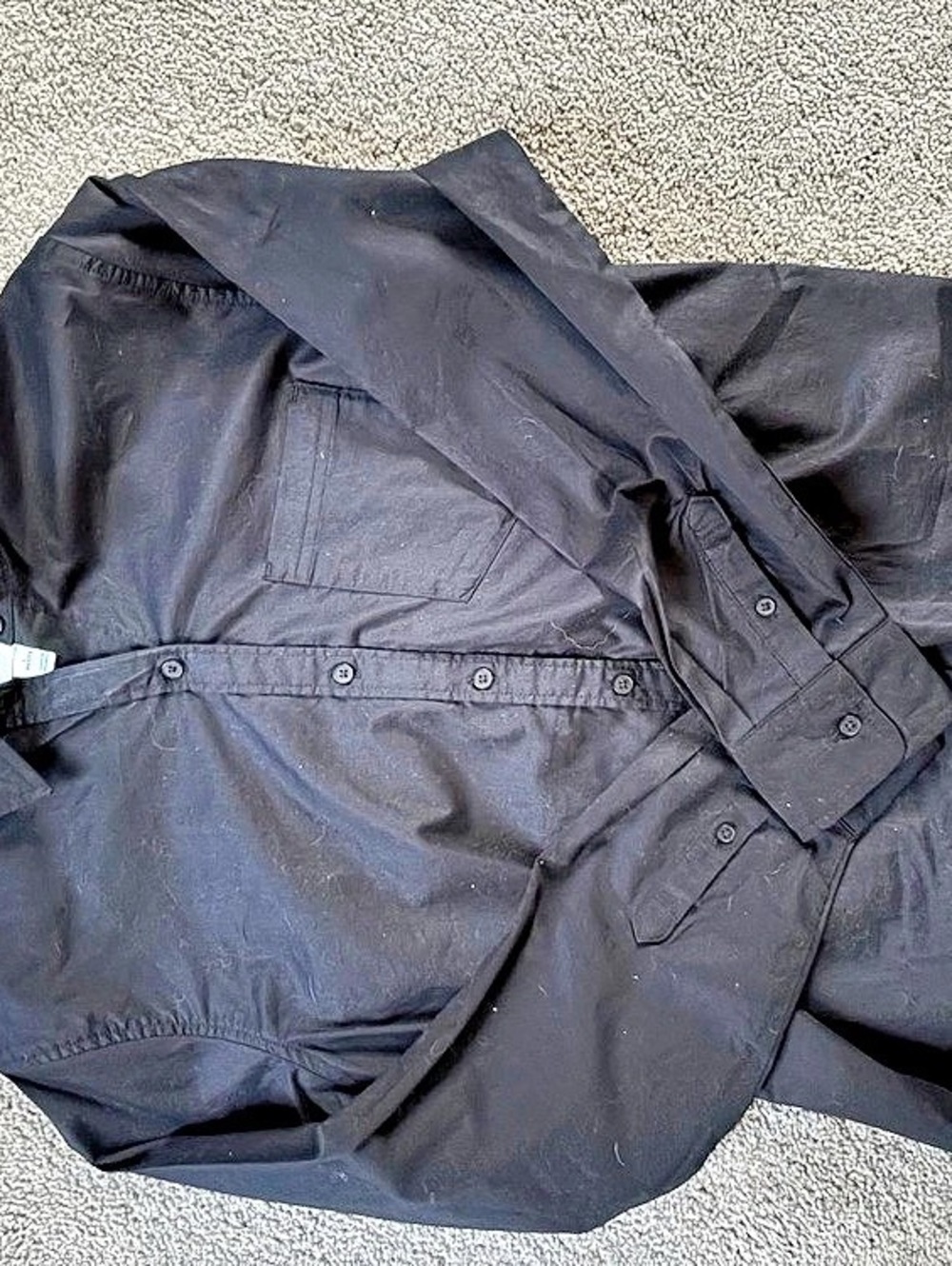 Old Navy The Classic Shirt Black button down Shirt